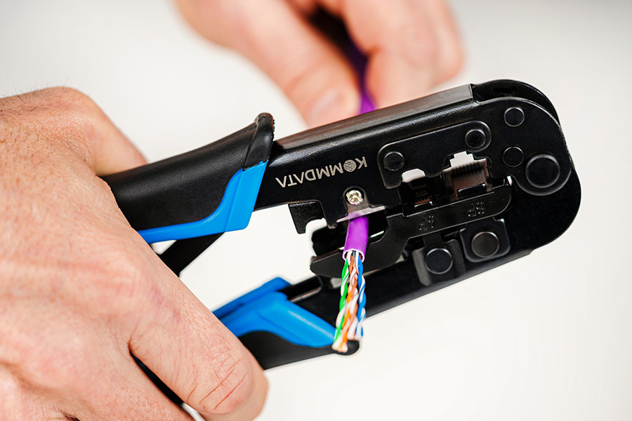 Herramientas Crimpadora Kommdata